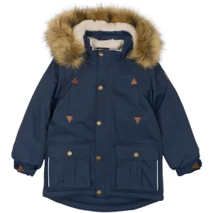 Mikk-Line Blue Nights Twill Nylon Parca Babykids_Mikk-Line