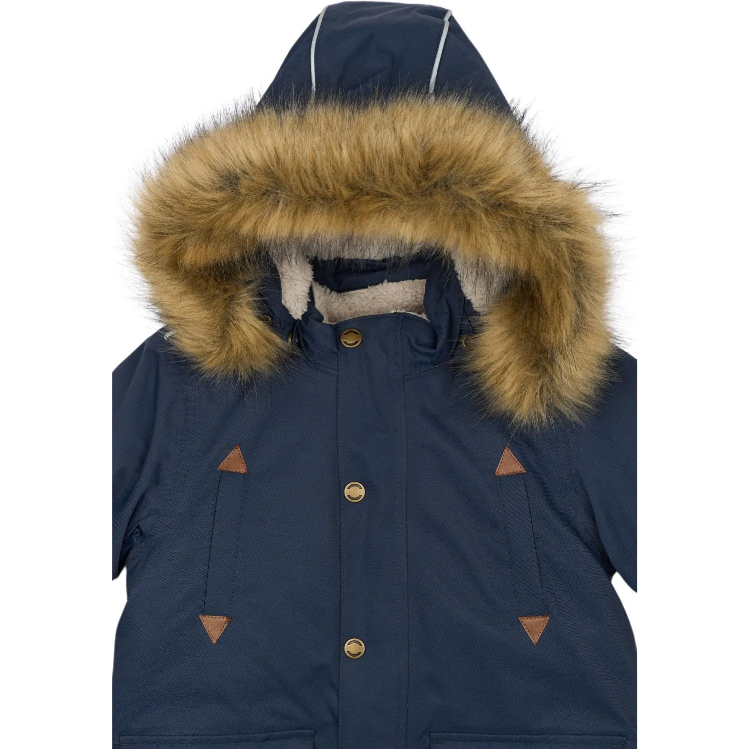 Mikk-Line Blue Nights Twill Nylon Parca Babykids_Mikk-Line