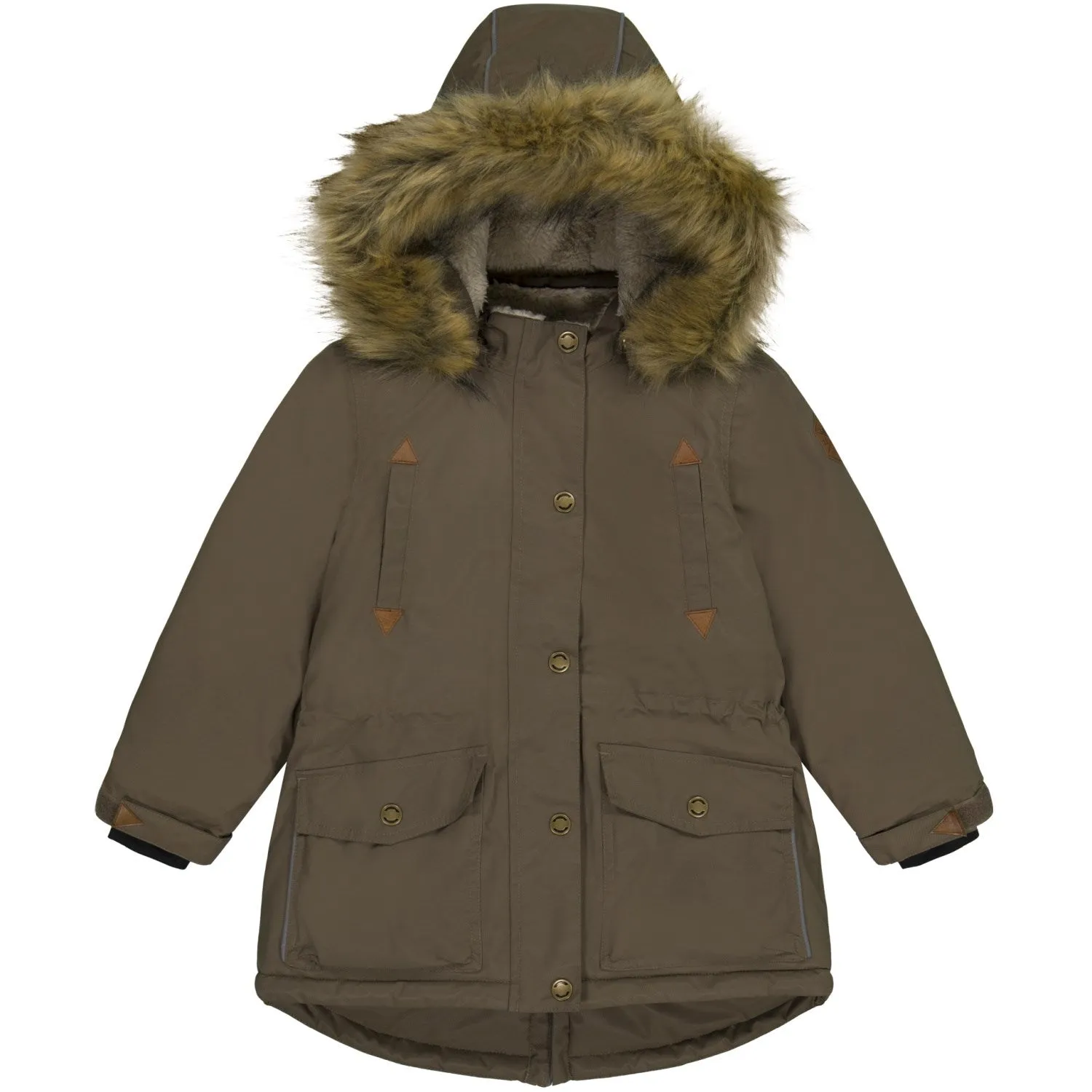 Mikk-Line Chocolate Chip Twill Nylon Parca Babykids_Mikk-Line