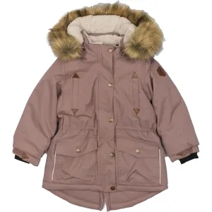 Mikk-Line Twilight Mauve Twill Nylon Parca Babykids_Mikk-Line