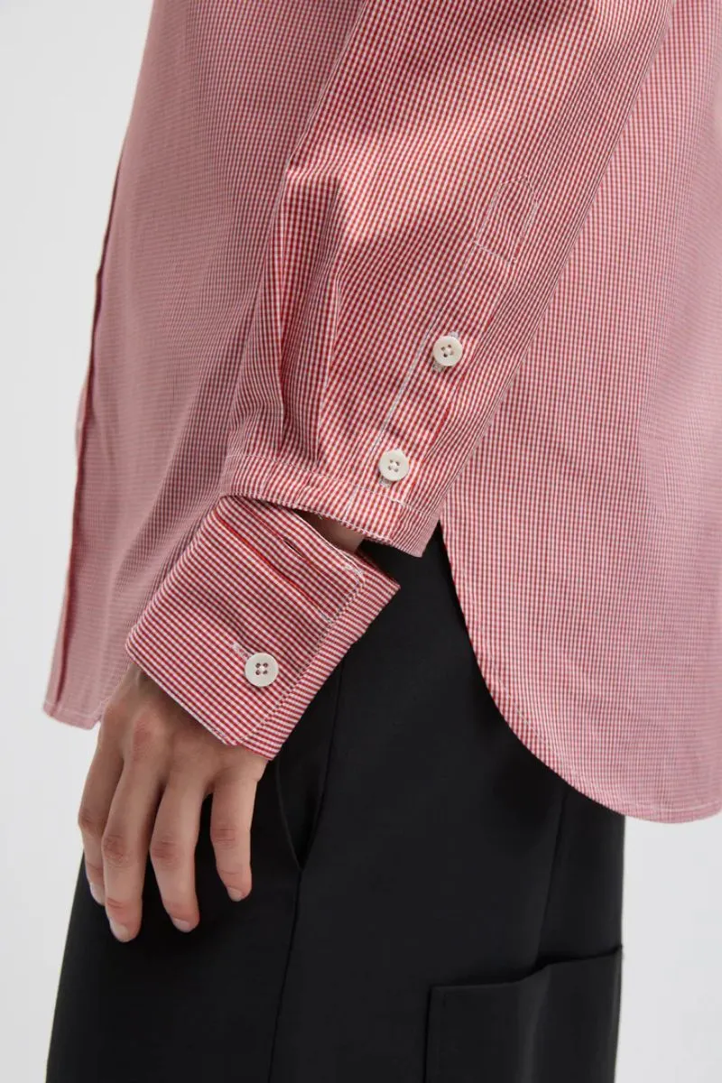 Mini Check Slim Shirt