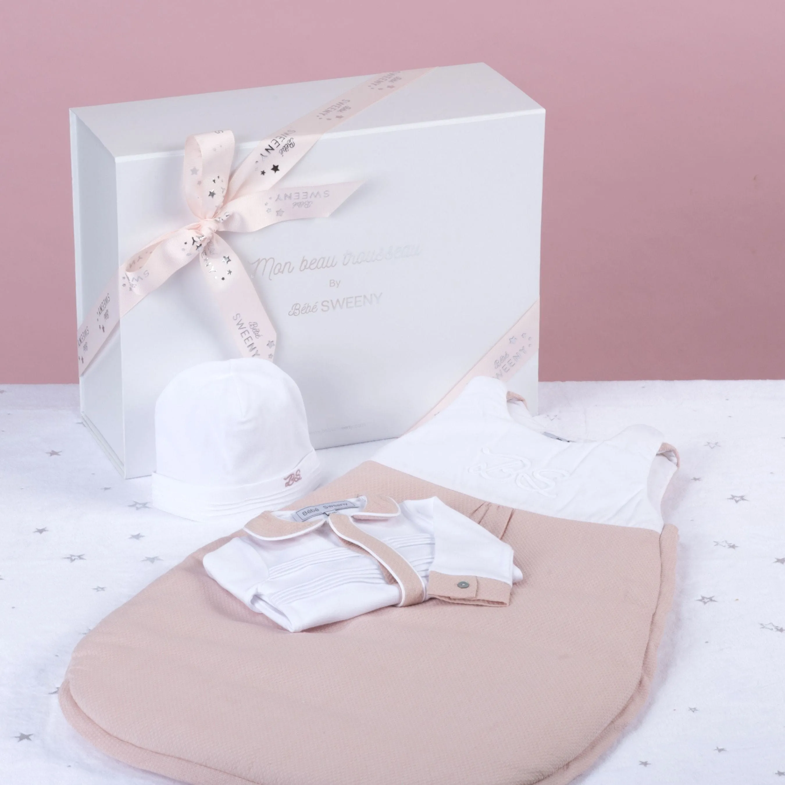 Mon Beau Trousseau | Girls Dusty Rose Cotton Sleeping Bag Babykids_Bebe-Sweeny