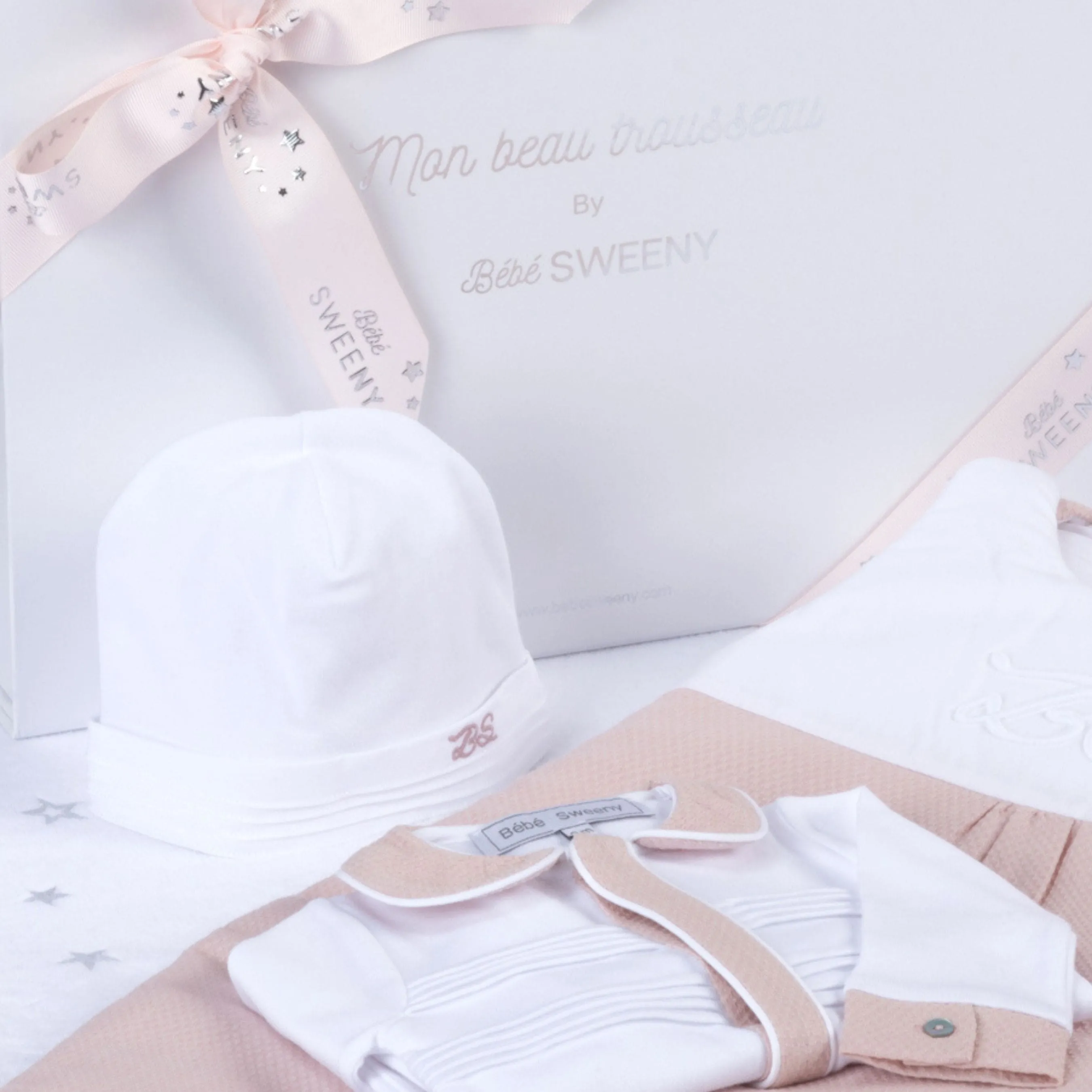 Mon Beau Trousseau | Girls White Cotton Hat Babykids_Bebe-Sweeny