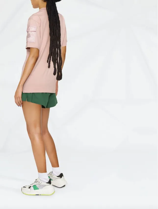 Moncler logo-patch cotton T-shirt