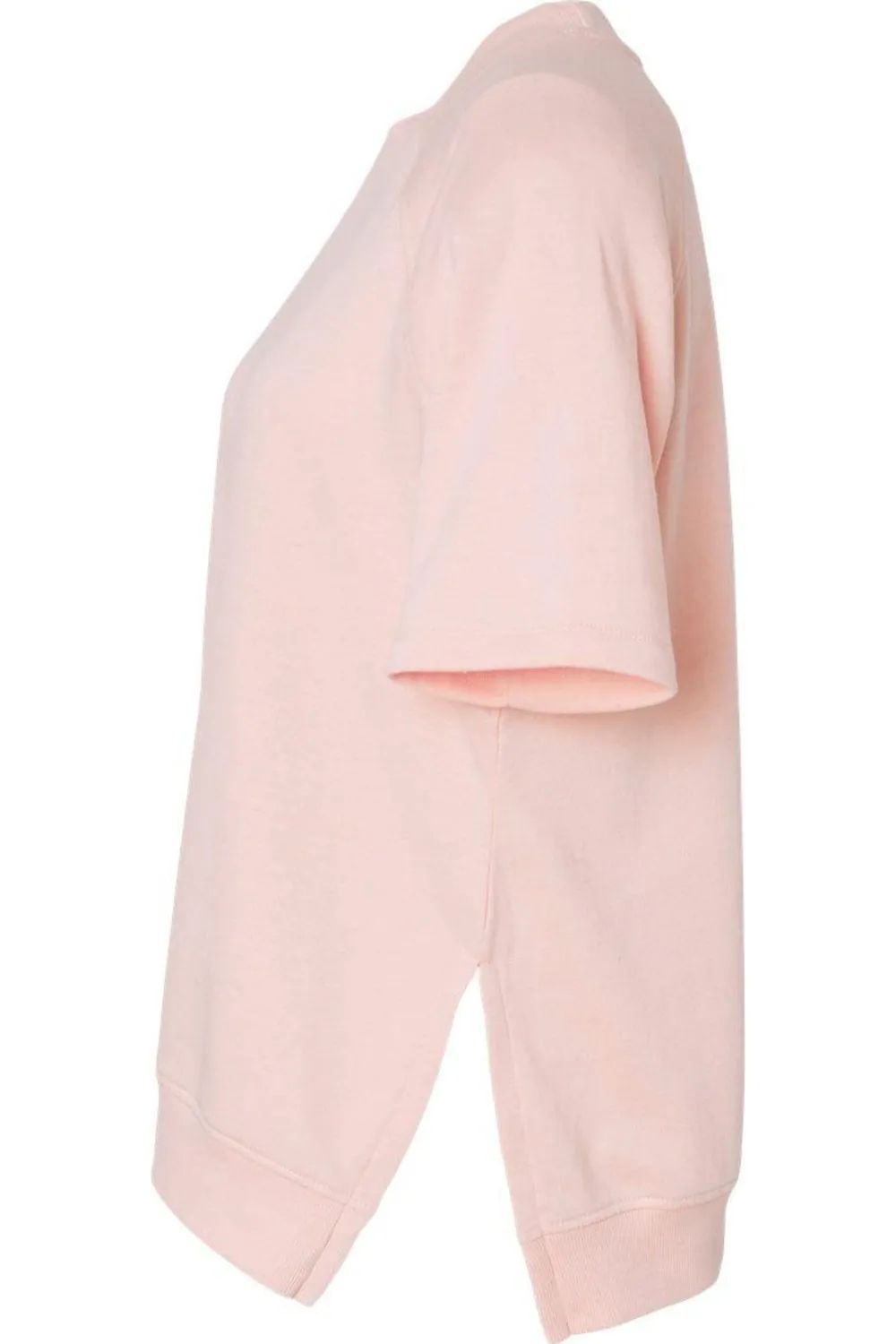 MV Sport Women´s French Terry Short Sleeve Crewneck Pullover