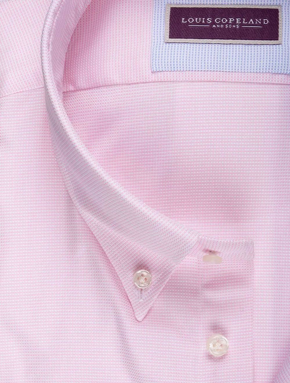 Nailhead Buttondown Collar Shirt Pink