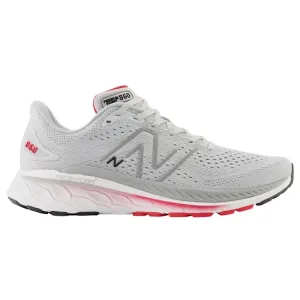 New Balance Mens 860S13- Light Aluminum/True Red/Black (M860S13) New Balance