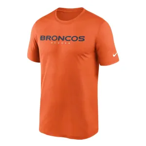 NFL - Men's Denver Broncos Dri-Fit Wordmark Short Sleeve T-Shirt (N922 89N 8W CLJ)