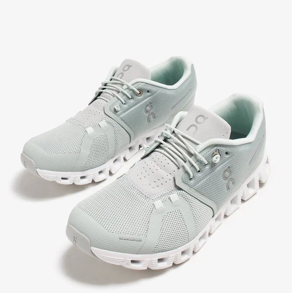 On Mens Cloud 5 Glacier/Glacier- (50.98024) On