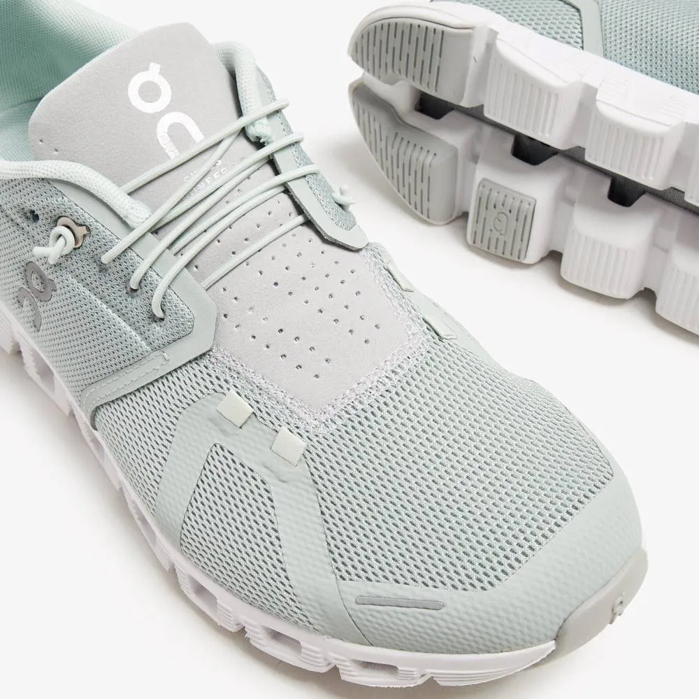 On Mens Cloud 5 Glacier/Glacier- (50.98024) On