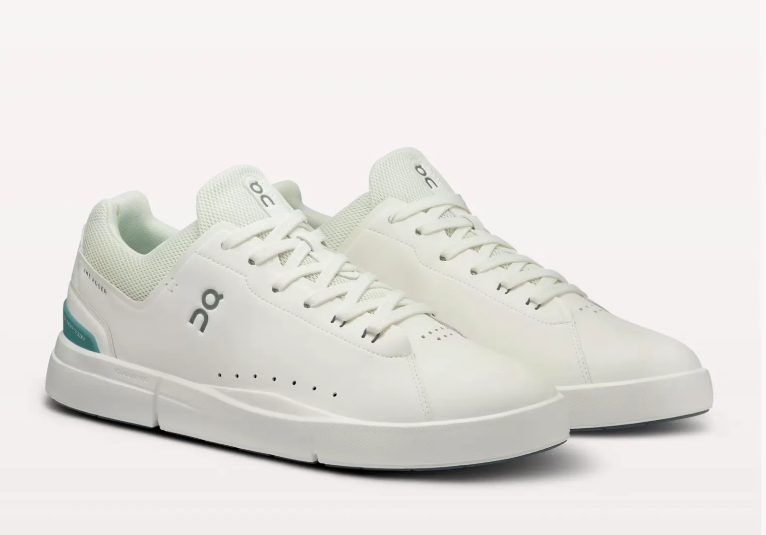 On Mens Roger Advantage 2- White/Ice (3MD10640202) On