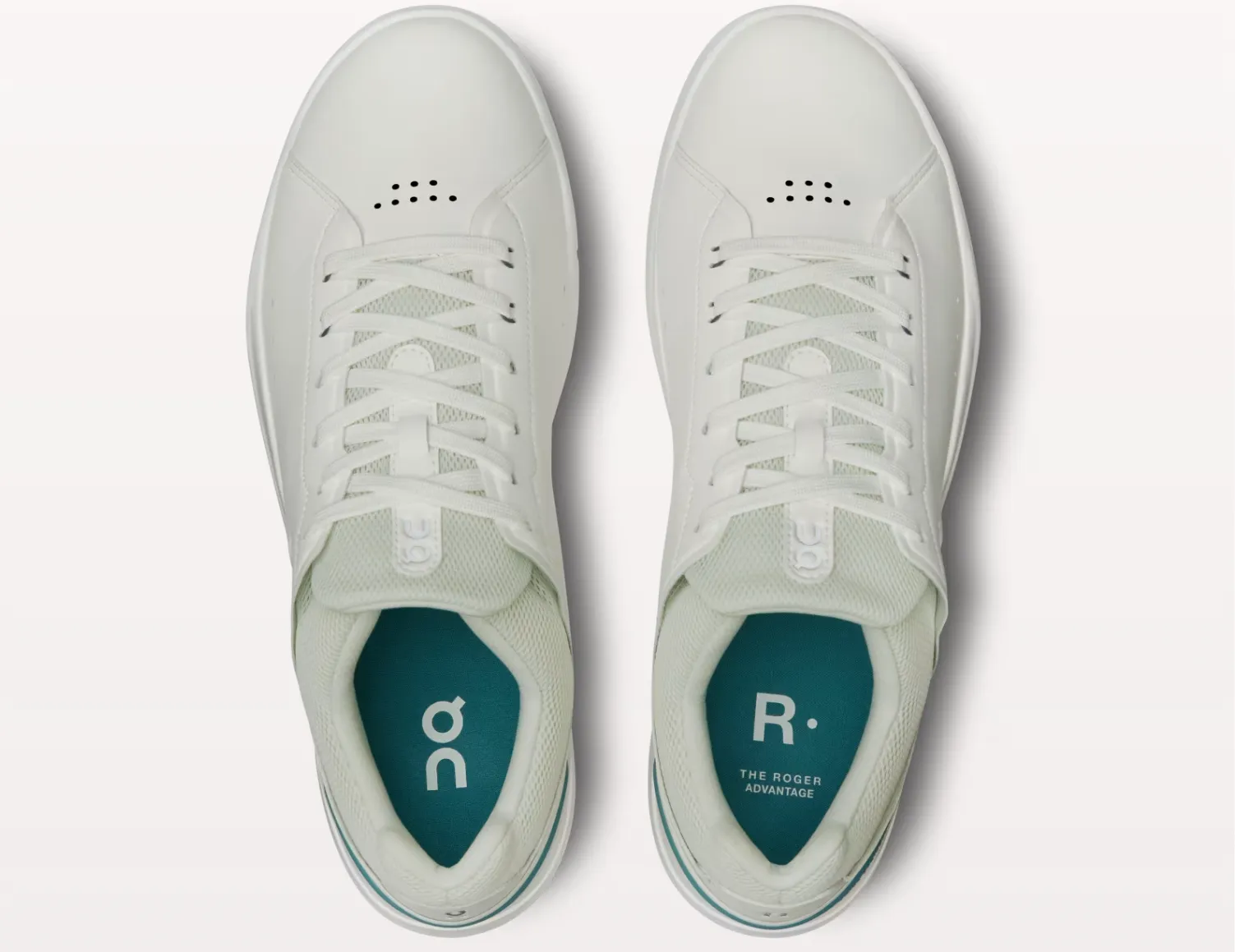 On Mens Roger Advantage 2- White/Ice (3MD10640202) On