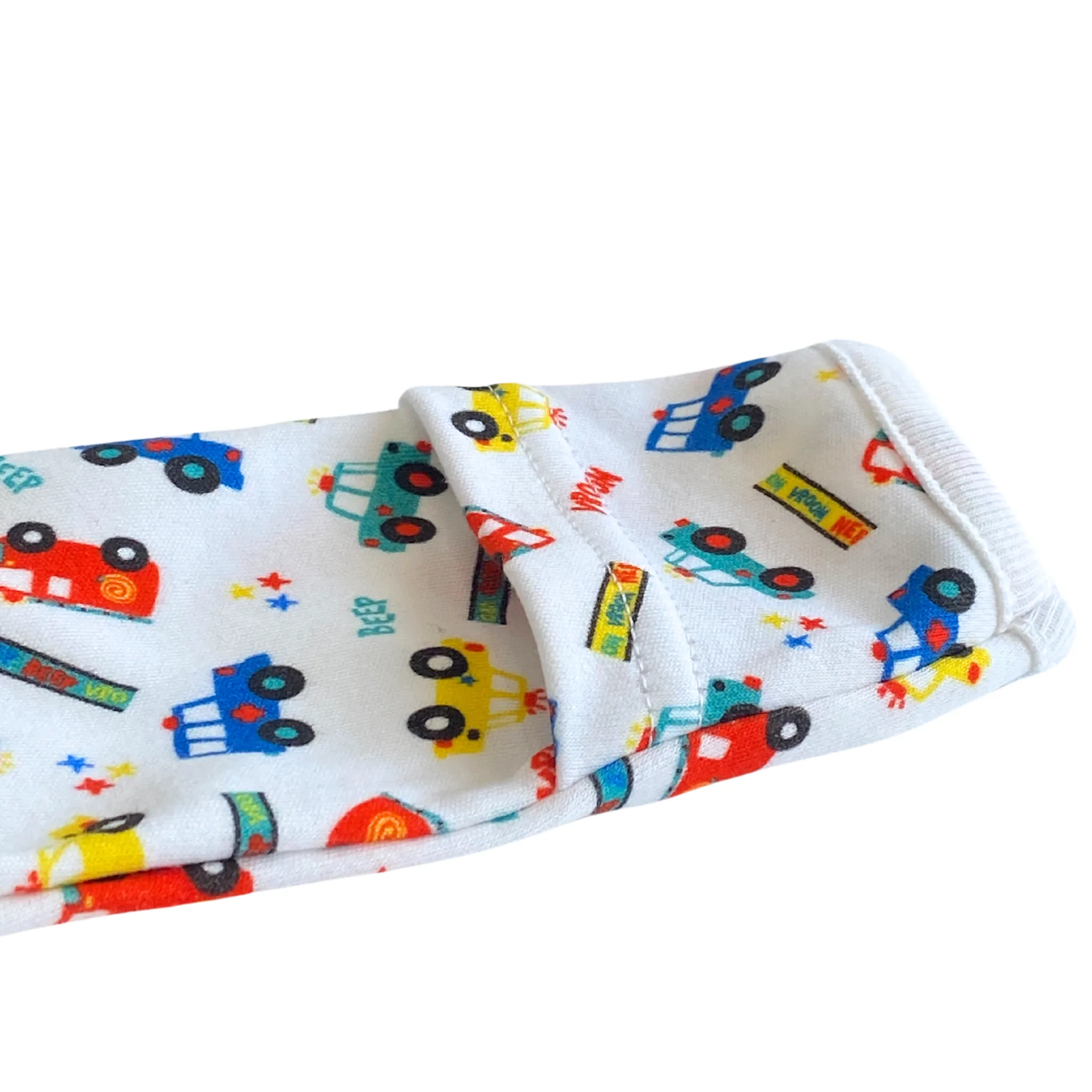 Organic Cotton Convertible Pajama Cars
