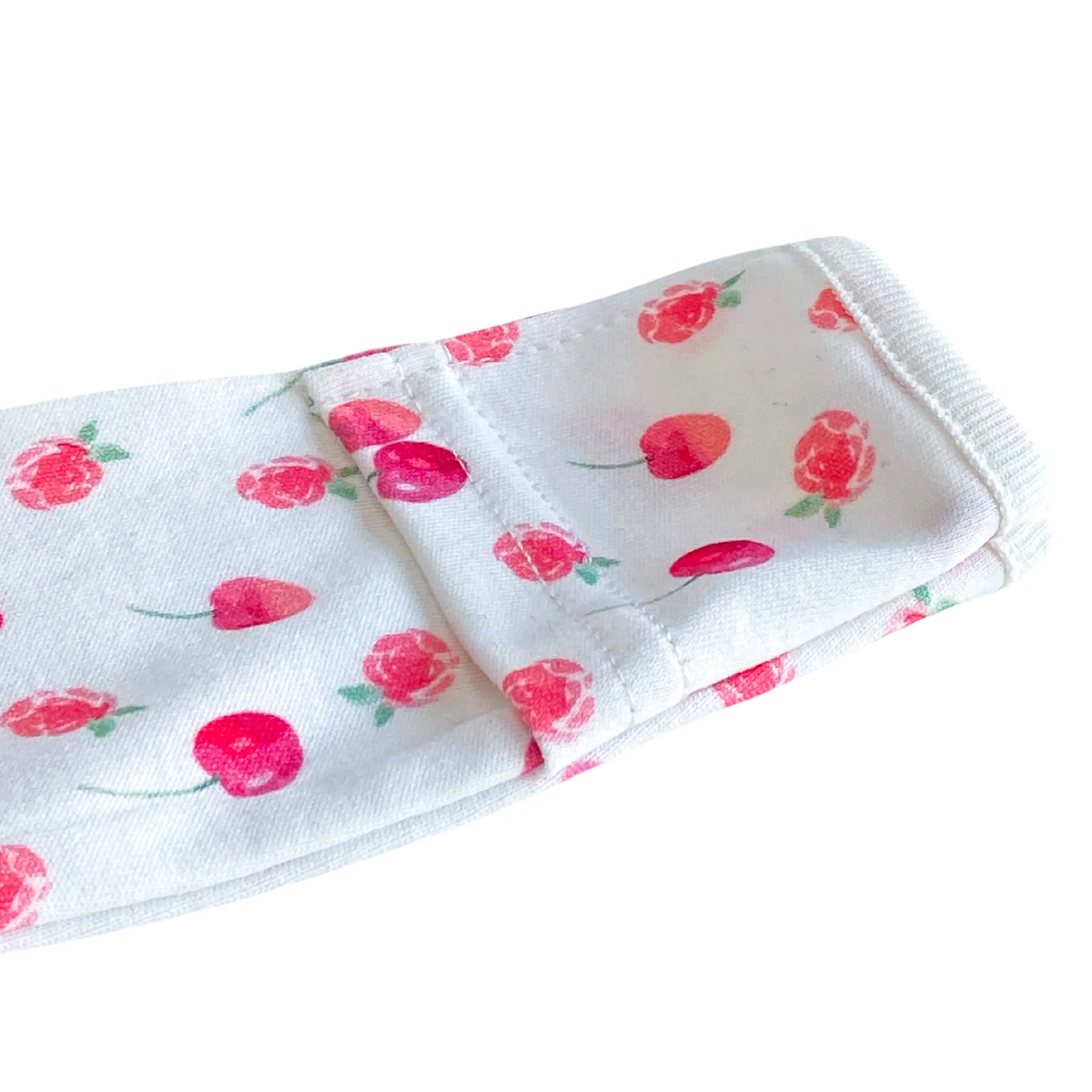 Organic Cotton Convertible Pajama Cherry with Raspberries