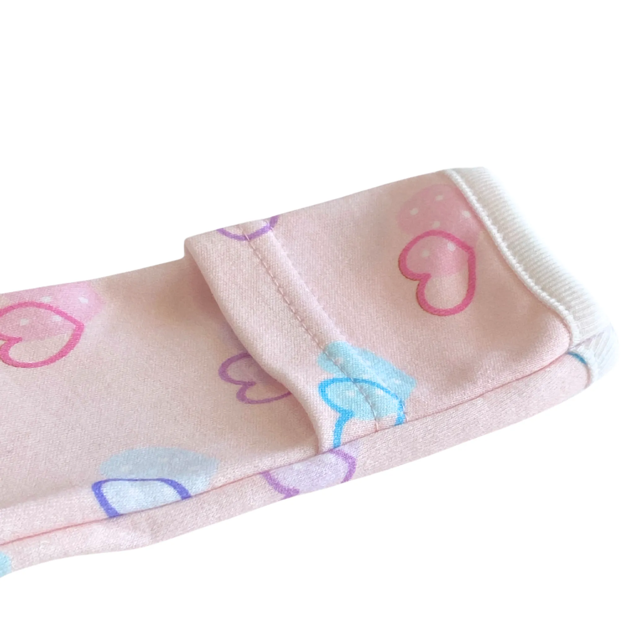 Organic Cotton Convertible Pajama Mixed Hearts