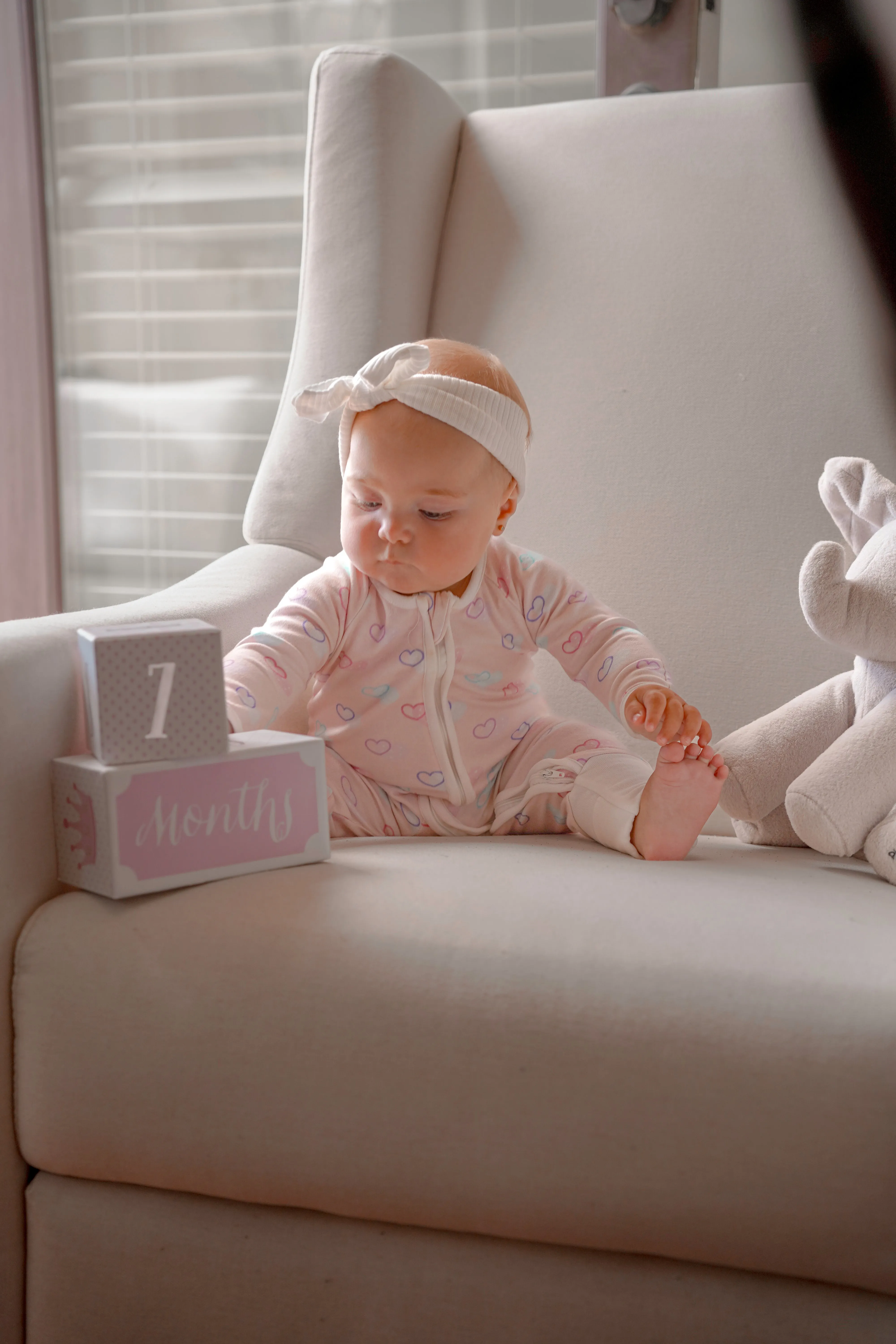 Organic Cotton Convertible Pajama Mixed Hearts