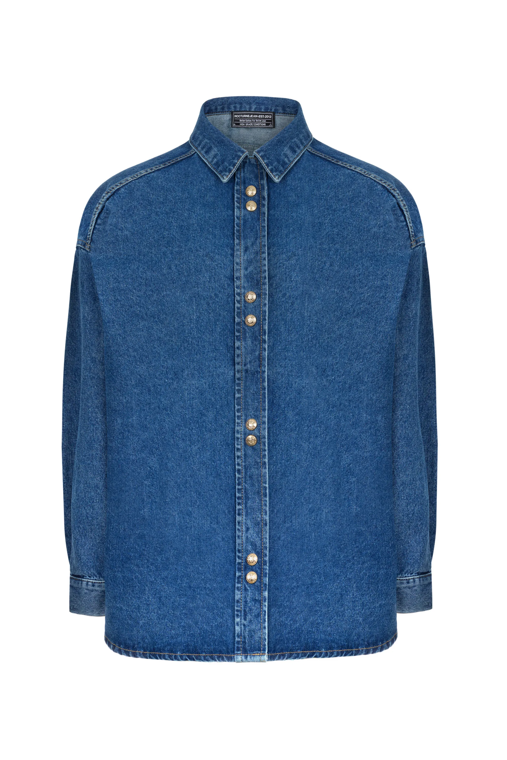 Oversized Denim Shirt