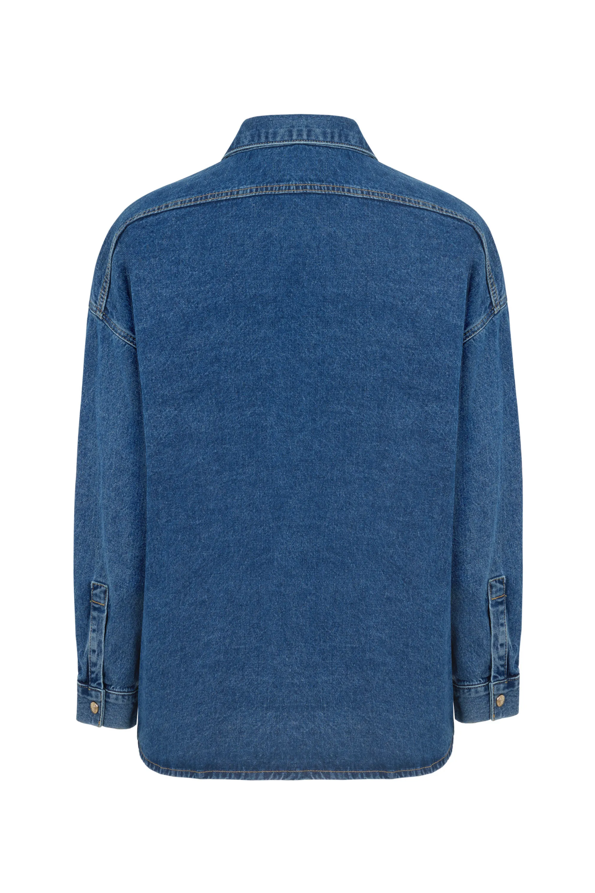 Oversized Denim Shirt