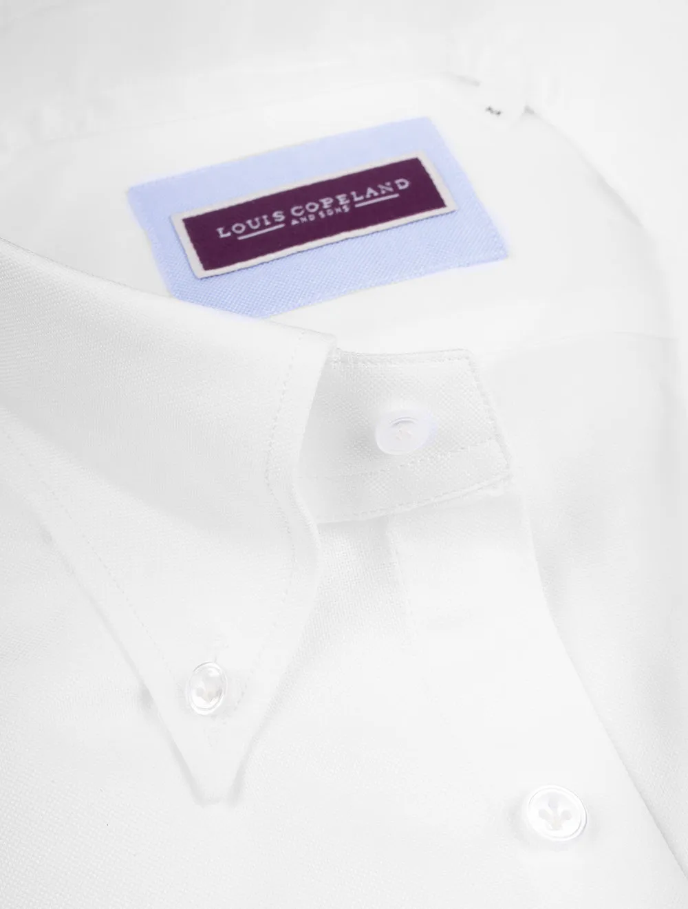 Oxford Button Down Shirt White