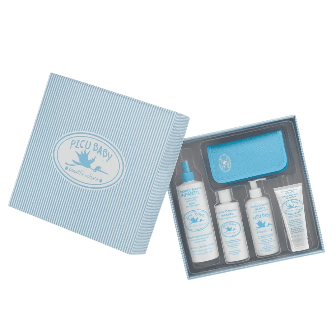Picu Baby | Blue Striped Gift Box Babykids_Bebe-Sweeny