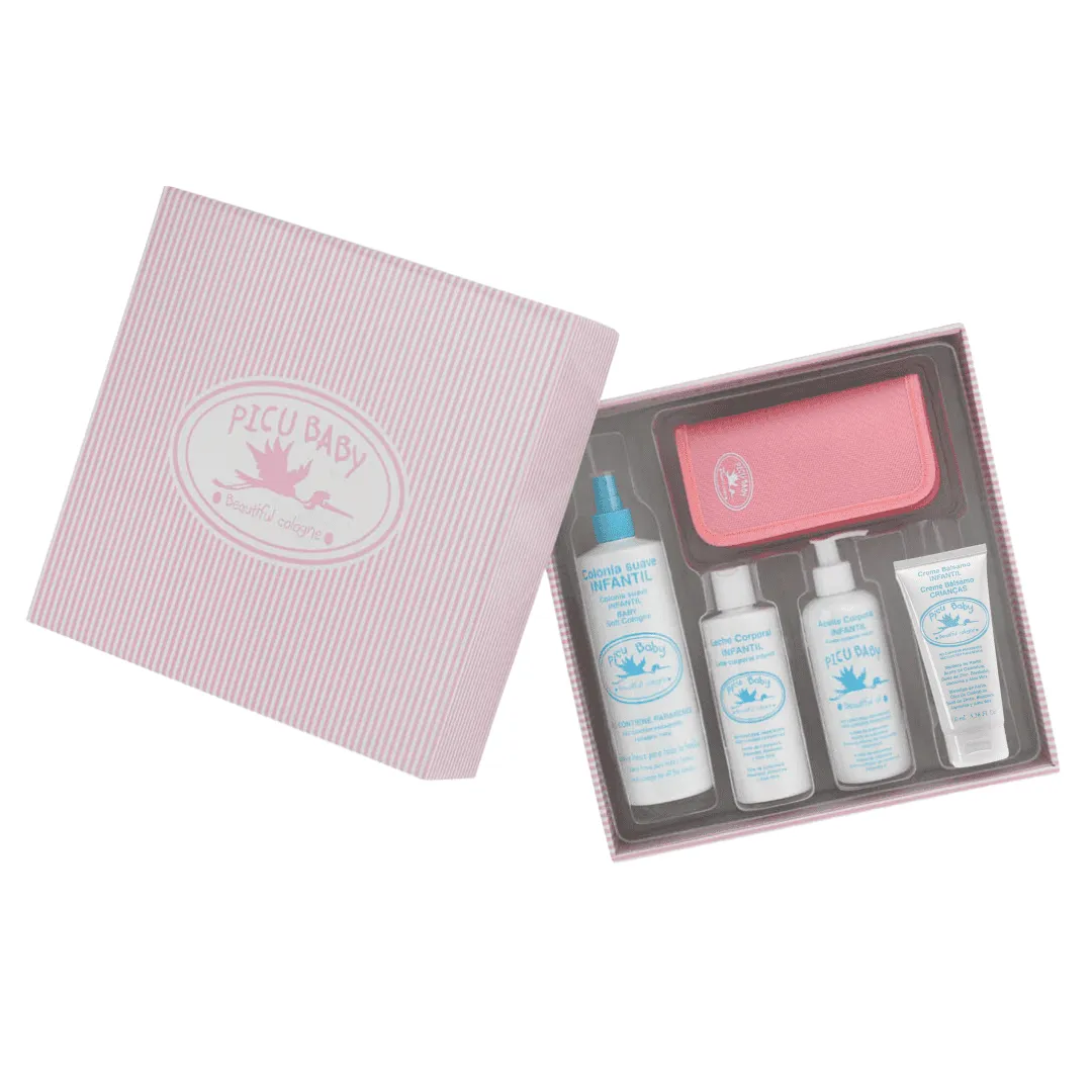 Picu Baby | Pink Striped Gift Box Babykids_Bebe-Sweeny