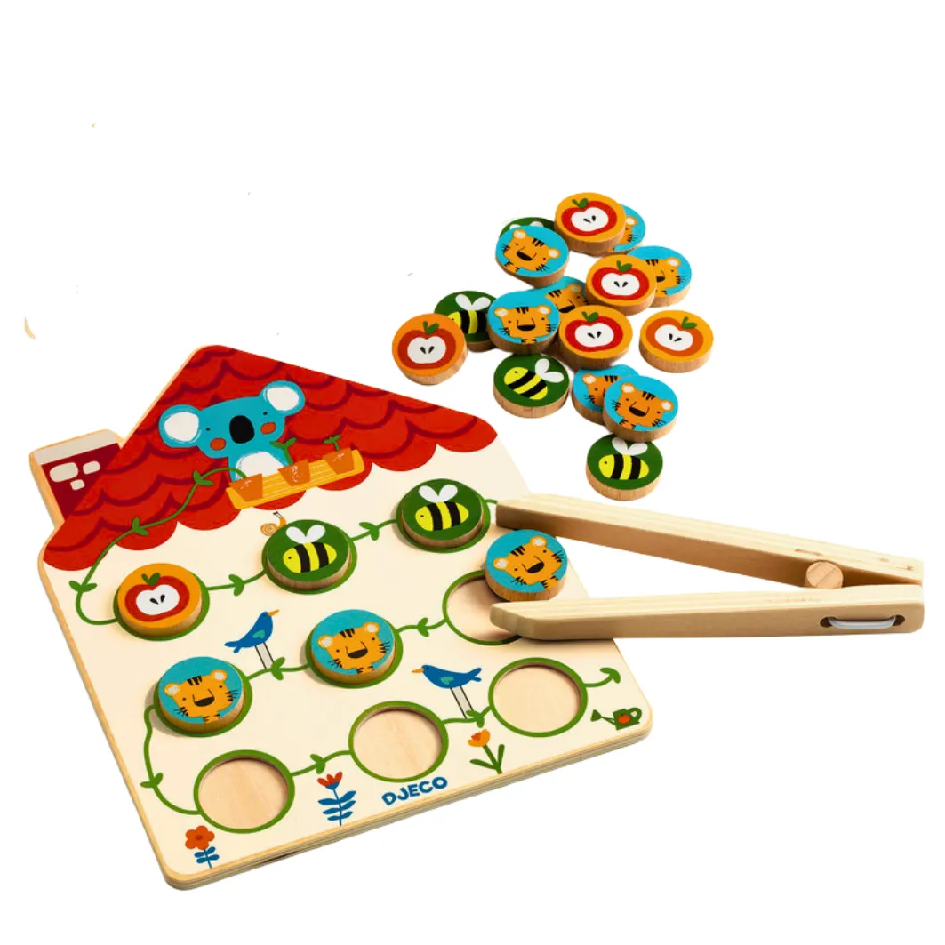 Pinstou Wooden Counting Game