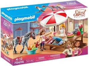 Playmobil Toys Playmobil DreamWorks Spirit Untamed 70696 Miradero Candy Stand, for Children Age 4 