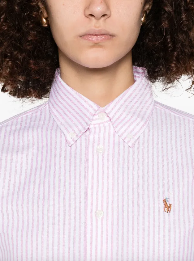 Polo Ralph Lauren stretch slim fit striped oxford shirt
