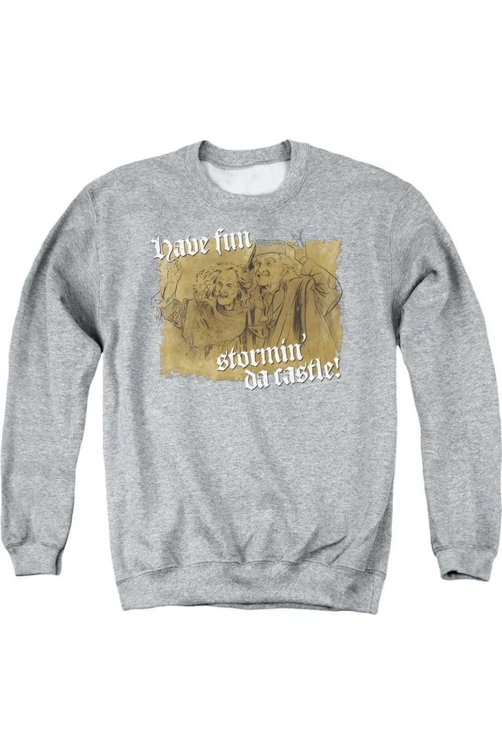 Princess Bride Stormin Da Castle Adult Crewneck Sweatshirt