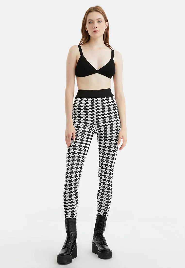 Printed Knit Pants