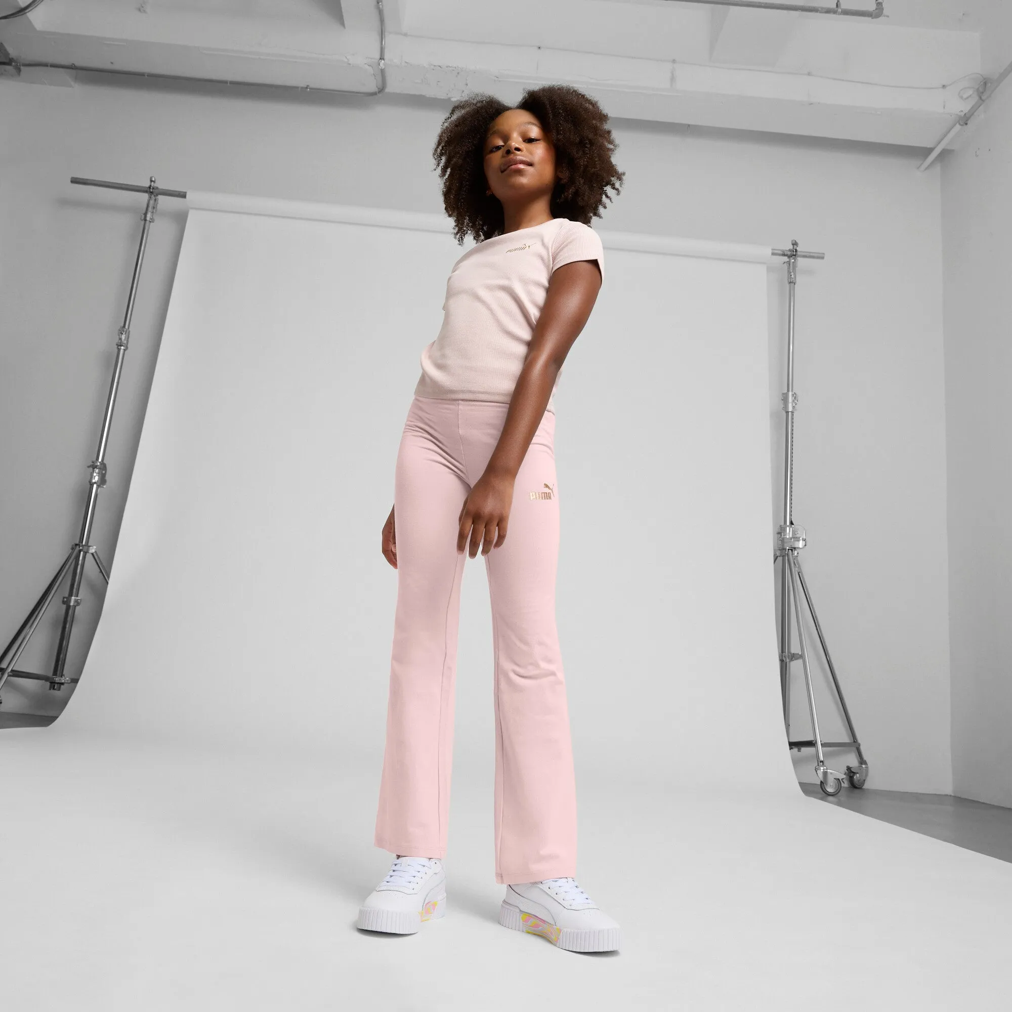 PUMA Big Kids' Girls' Class Act Flared Pants
