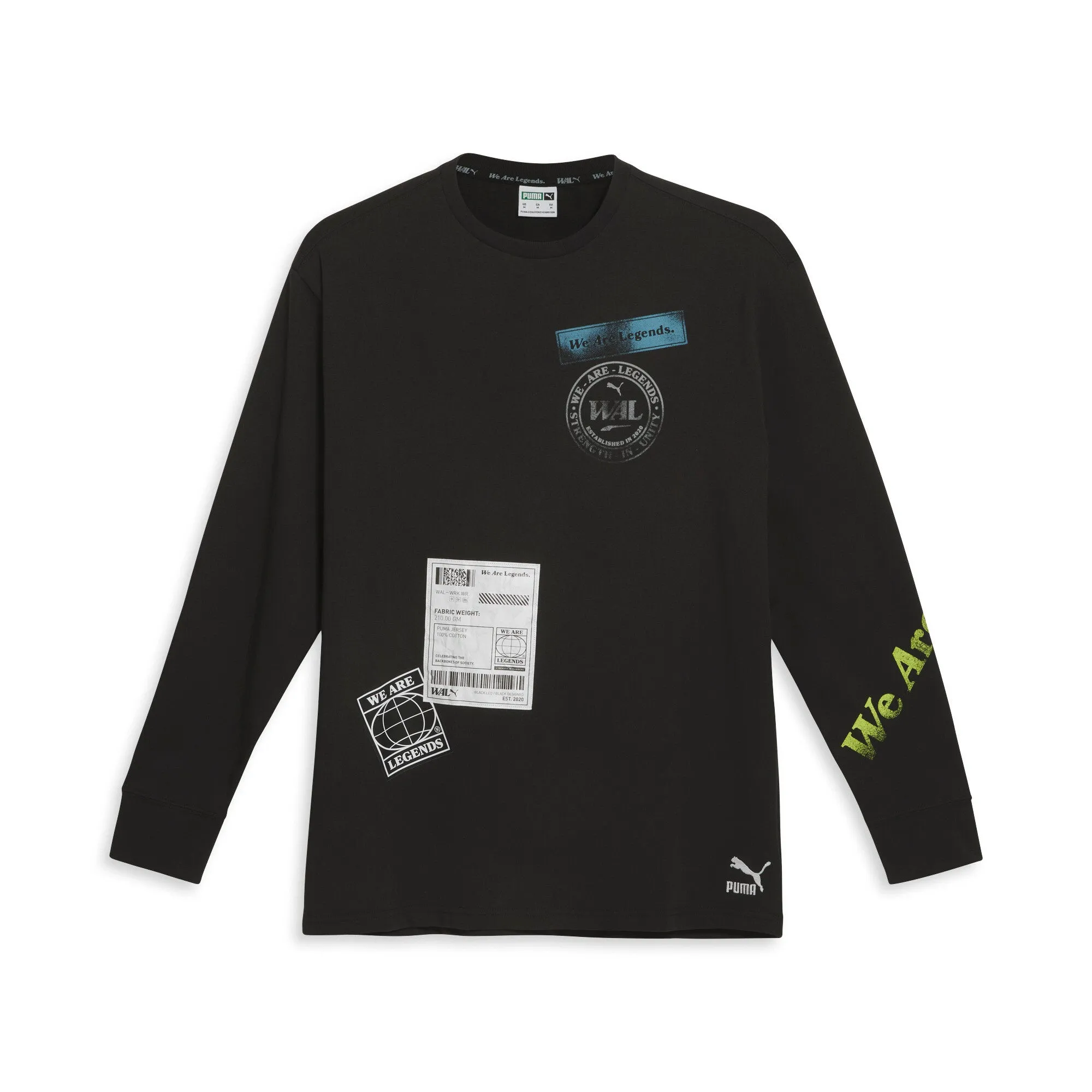 PUMA Men's We Are Legends WRK.WR Long Sleeve Tee