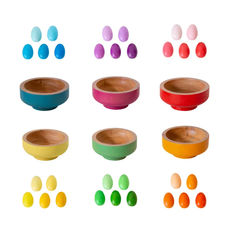 Rainbow Nests | Wooden