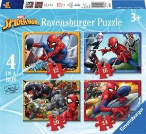 Ravensburger Toys 4 in a Box Puzzle - Disney Spider-Man