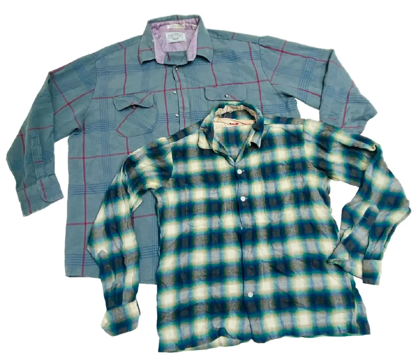 Recycle Vintage Flannel Shirts 25 lbs