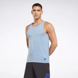 Reebok Men's Les Mills Natural Dye Tank Top Purple Reebok