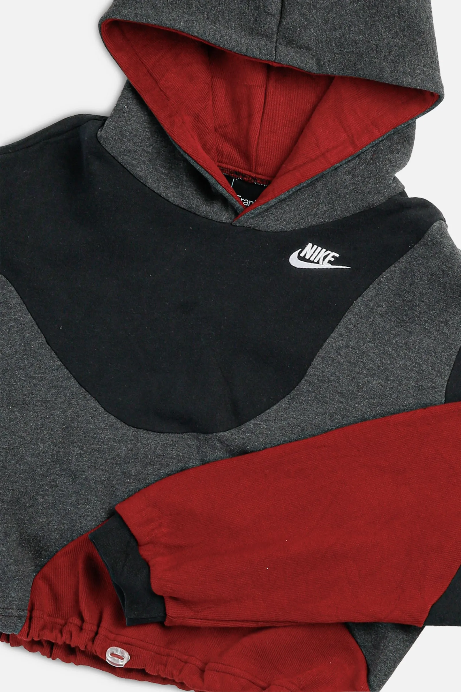 Rework Nike Wave Crop Sweatshirt - S