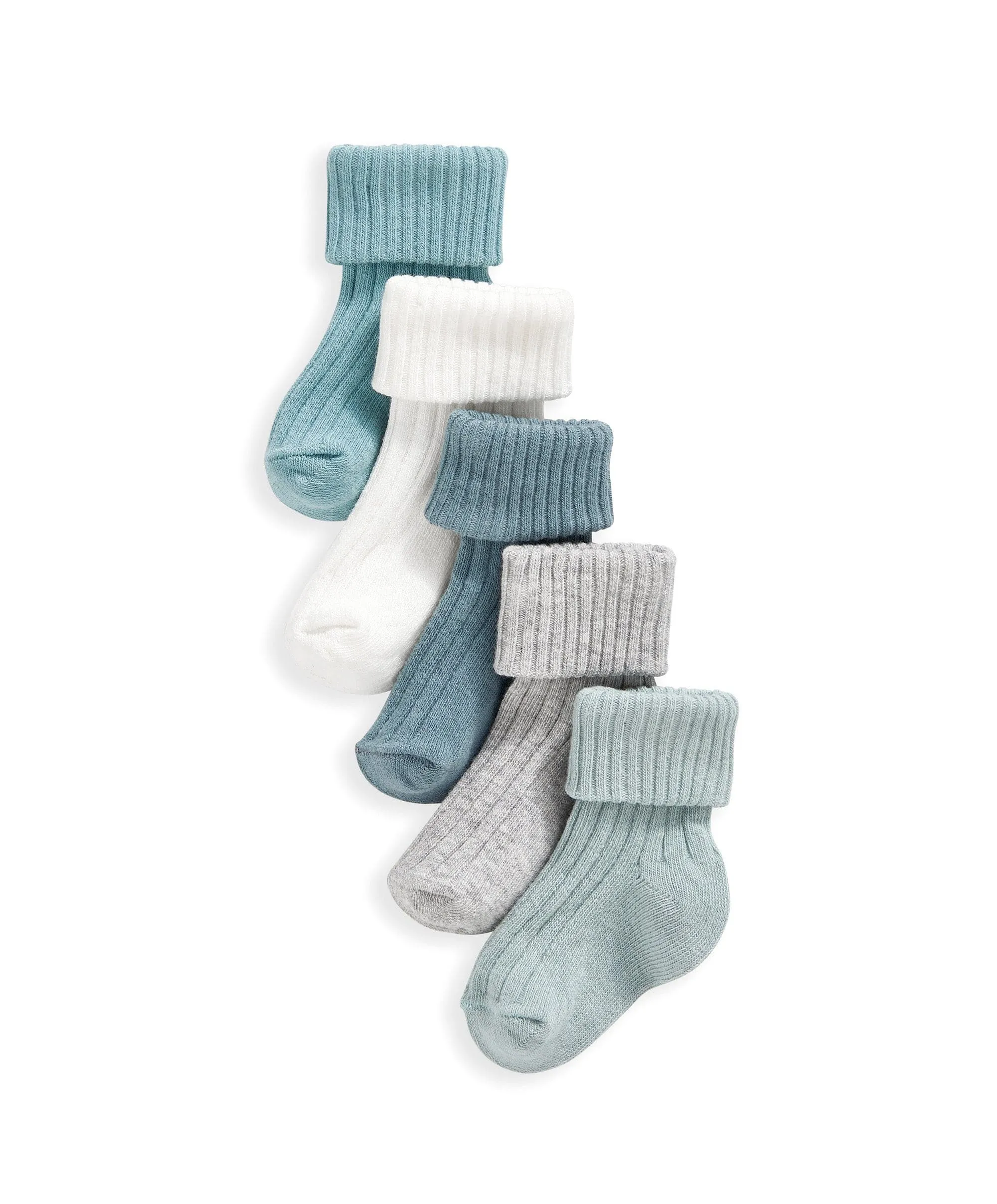 Ribbed Socks - 5 Pack Babykids Mamas & Papas