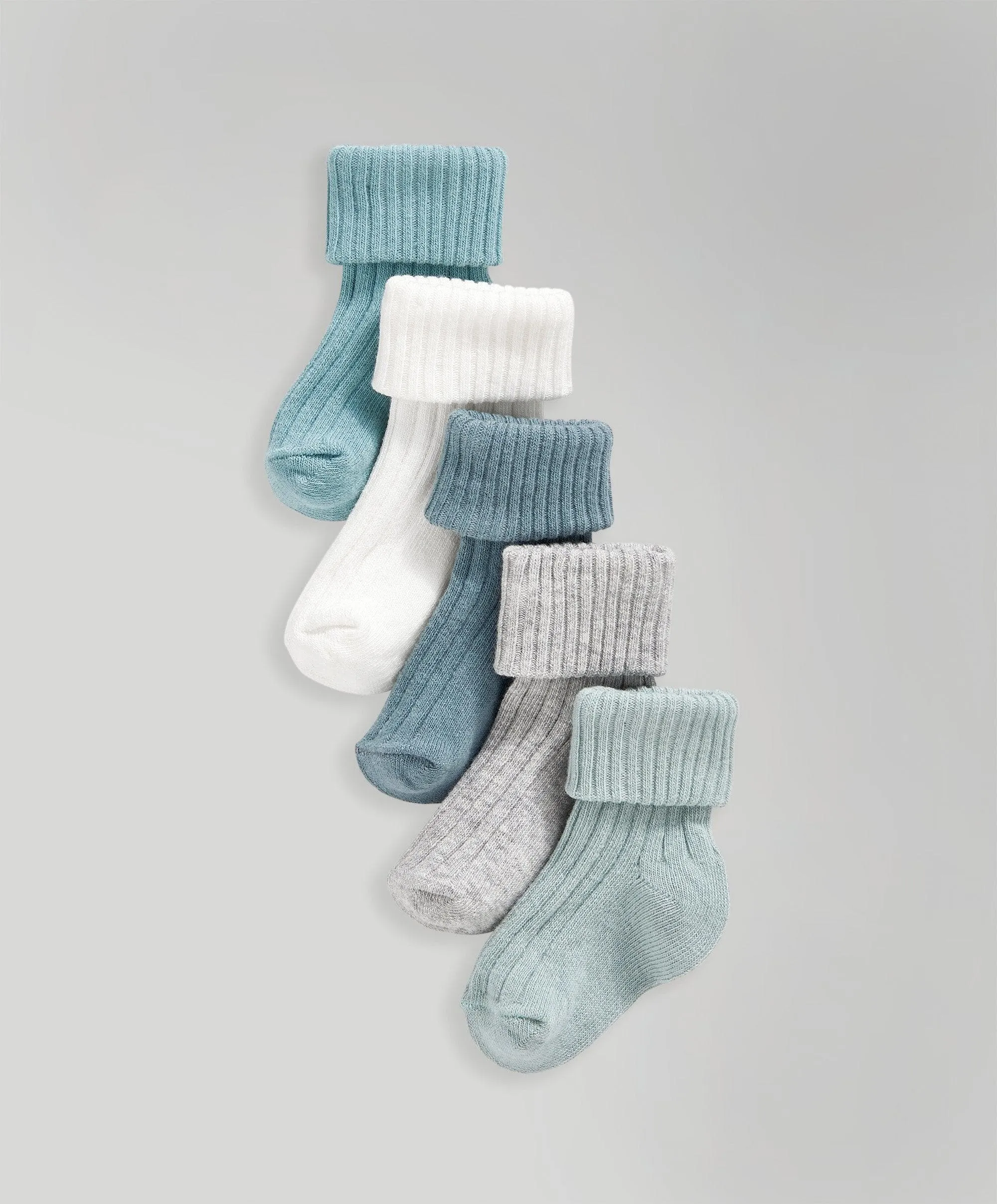 Ribbed Socks - 5 Pack Babykids Mamas & Papas