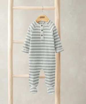 Ribbed Striped All In One