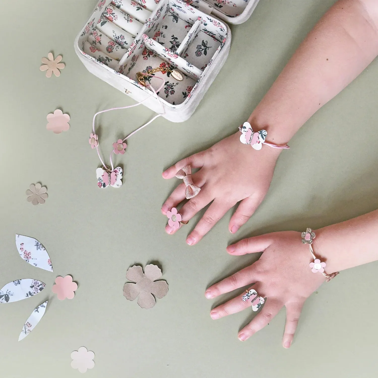 Rockahula: Flora Butterfly Ring Set