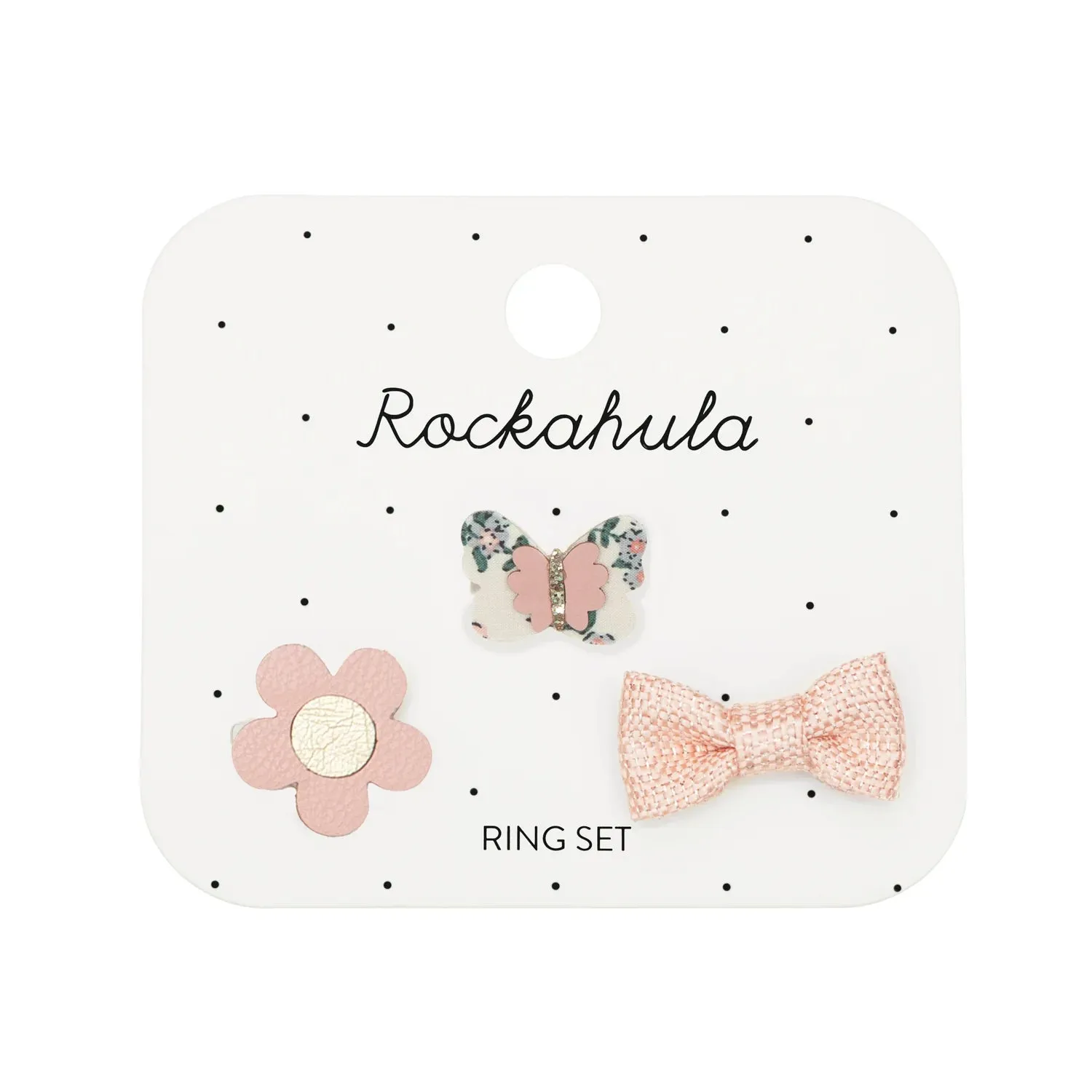 Rockahula: Flora Butterfly Ring Set