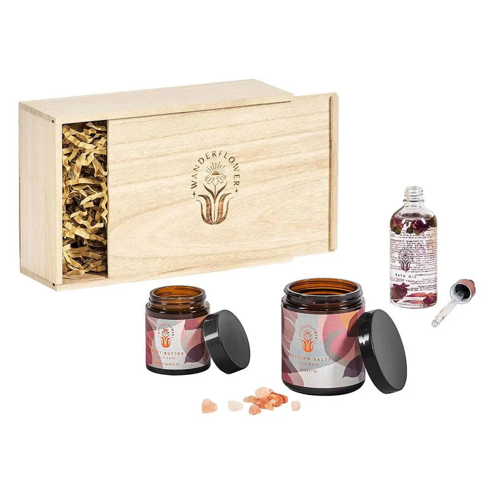 Rose Bath Gift Set
