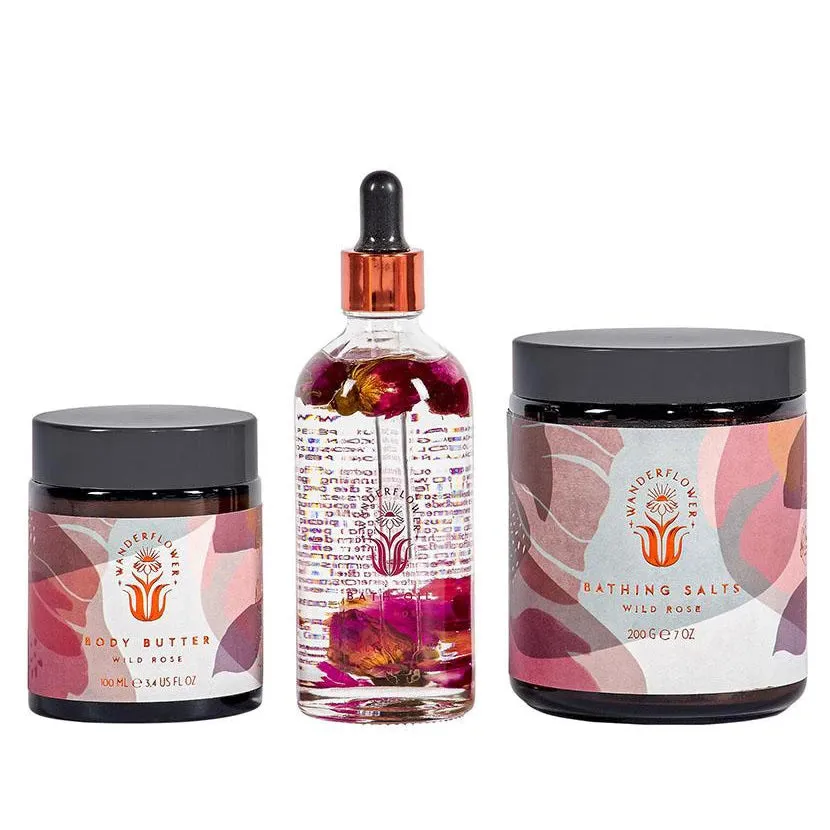 Rose Bath Gift Set