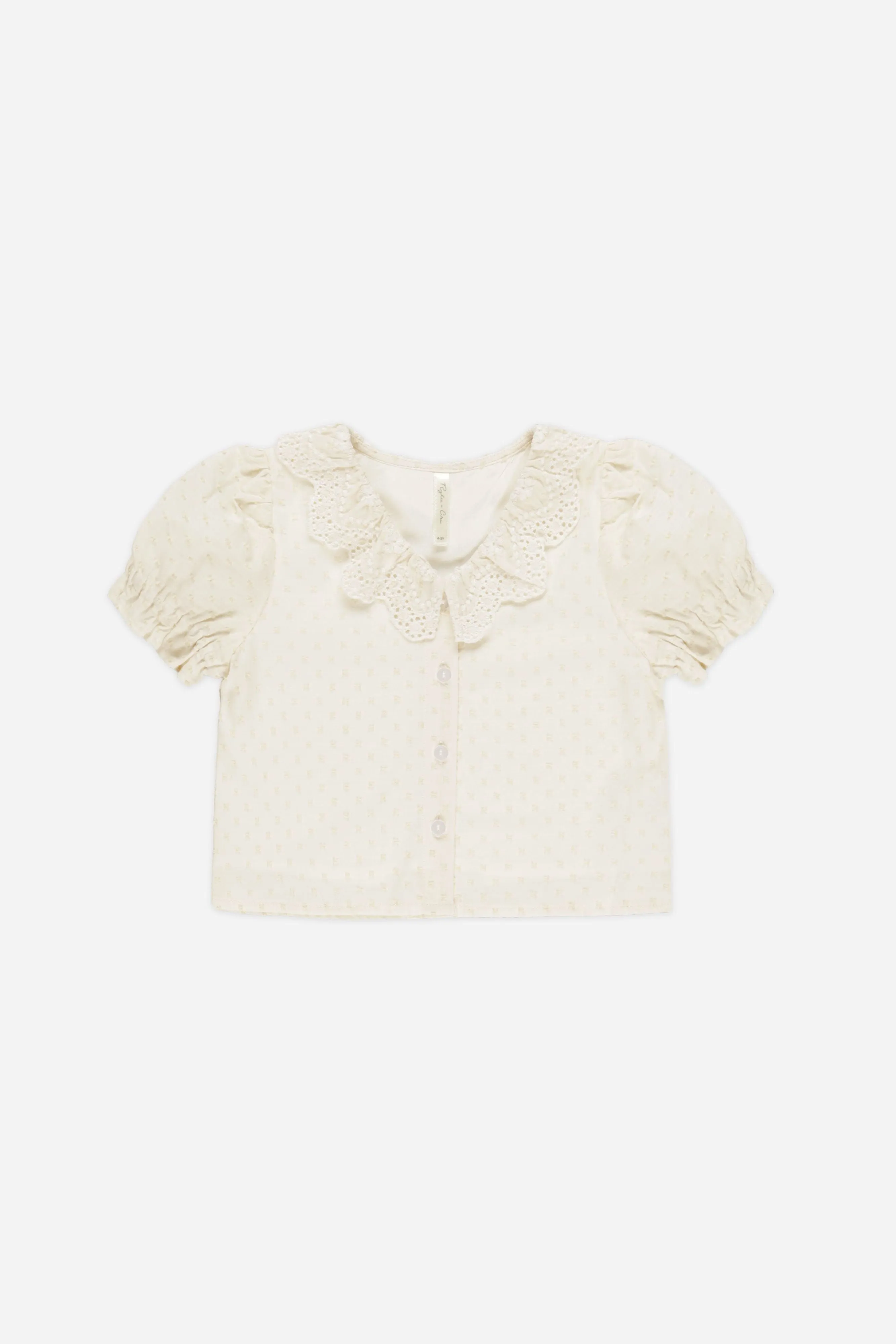 Rylee   Cru Babykids Bella Blouse | Natural