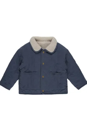 Rylee   Cru Babykids Quilted Winter Coat | Indigo