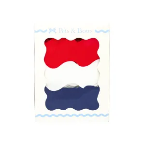Scalloped Ribbon Set, Americana Babykids_Bits-Bows