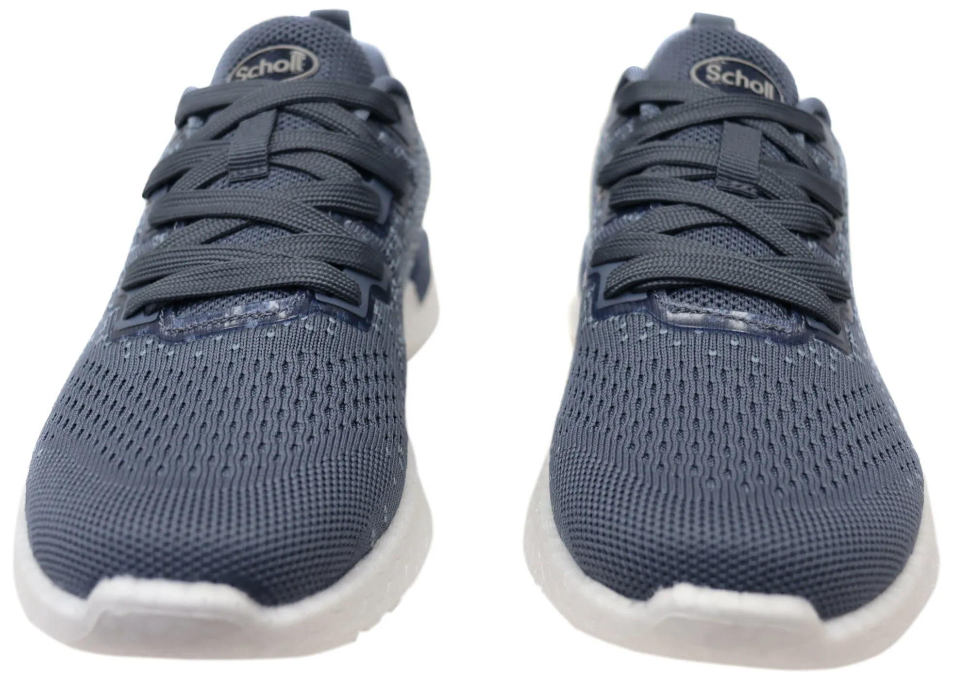 Scholl Orthaheel Maisie Womens Supportive Comfortable Lace Up Sneakers Scholl Orthaheel Shoes