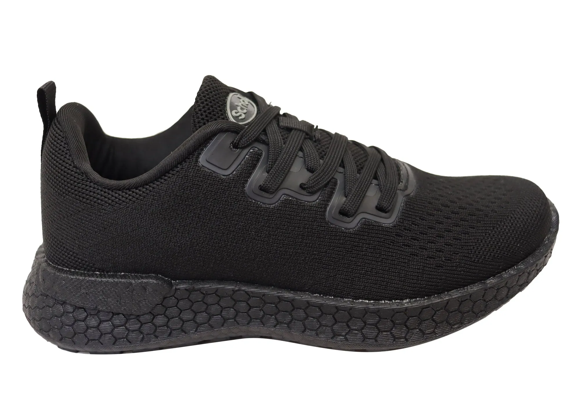 Scholl Orthaheel Maisie Womens Supportive Comfortable Lace Up Sneakers Scholl Orthaheel Shoes