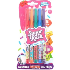 Schylling Toys Sugar Rush Scented Gel Pens - 5 pack